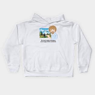 BOB ROSS FAN ART!! Kids Hoodie